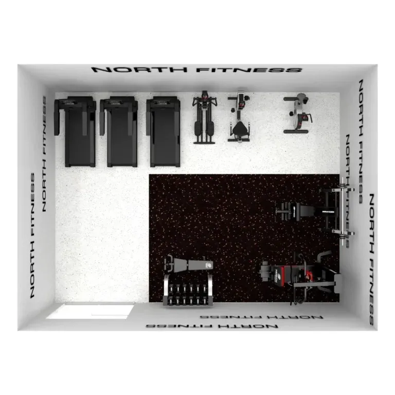 ภาพ 3D ห้องฟิตเนส ของ northfitness