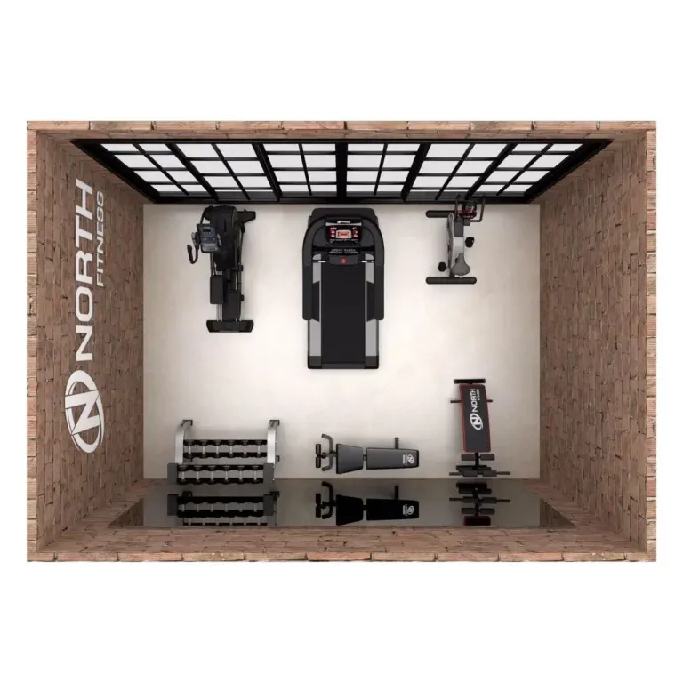 ภาพ 3D ห้องฟิตเนส ของ northfitness